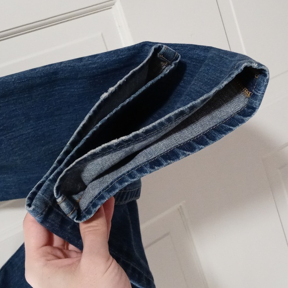 👖VTG True Religion👖 - Johnny Dark Wash Bootcut Flared Jeans - Picture 8 of 14